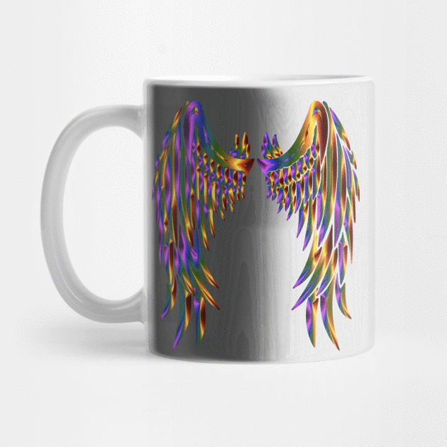 Chromatic Angel Wings by WannabeArtworks